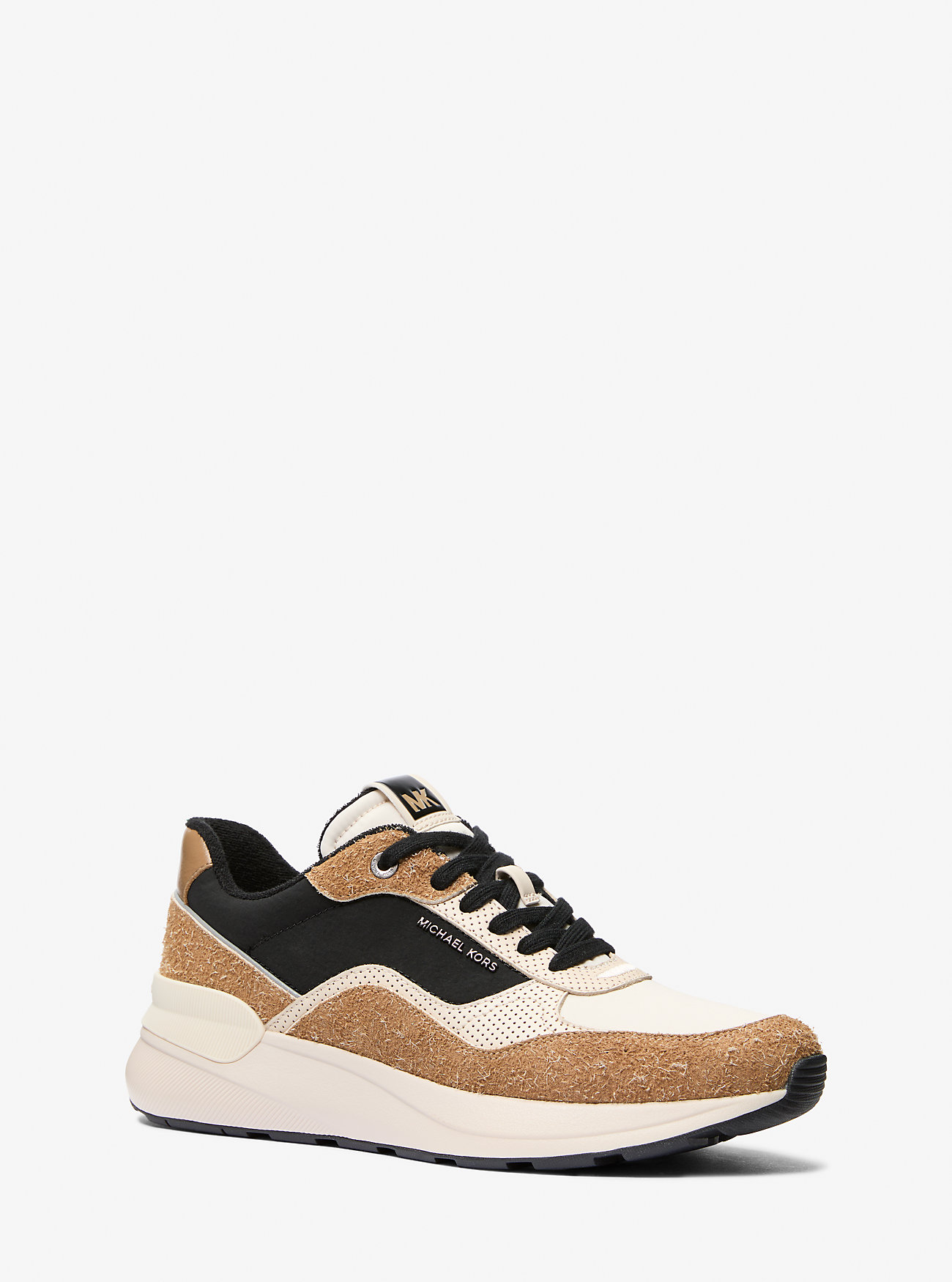 MK Sneaker Trevor Aus Materialmix - Natur - Michael Kors MK Sneaker Trevor Aus Materialmix - Natur - Michael Kors von Michael Kors Mens