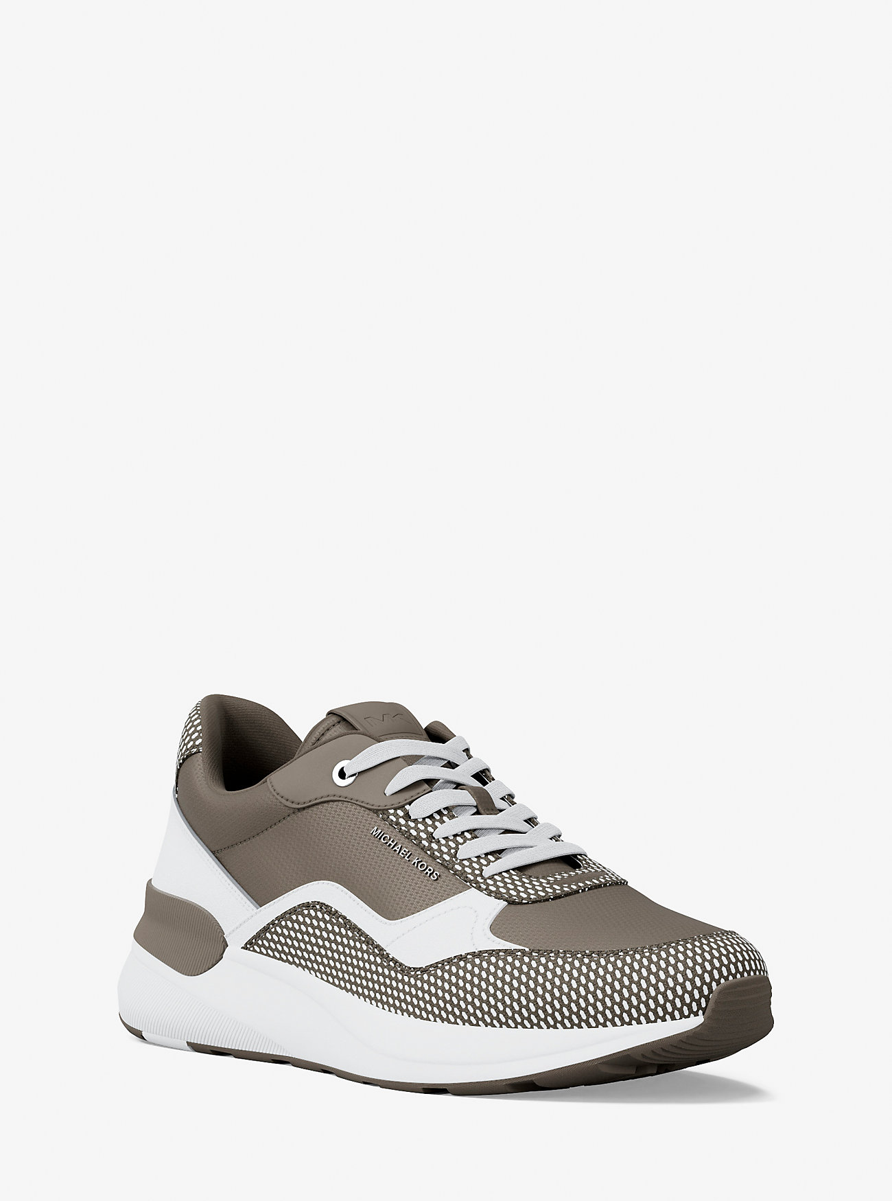 MK Sneaker Trevor Aus Materialmix - Natur - Michael Kors MK Sneaker Trevor Aus Materialmix - Natur - Michael Kors von Michael Kors Mens