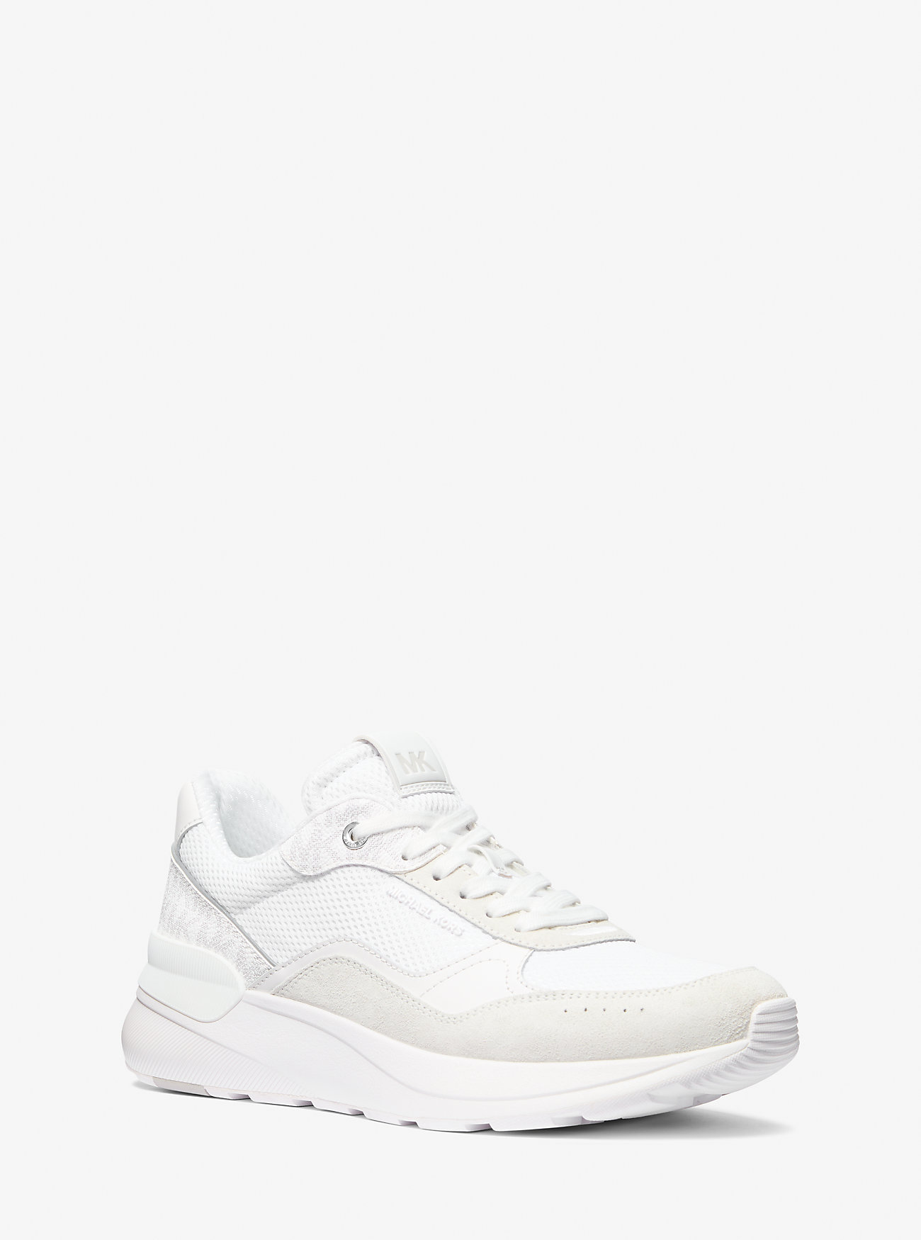 MK Sneaker Trevor Aus Materialmix - Weiss - Michael Kors MK Sneaker Trevor Aus Materialmix - Weiss - Michael Kors von Michael Kors Mens