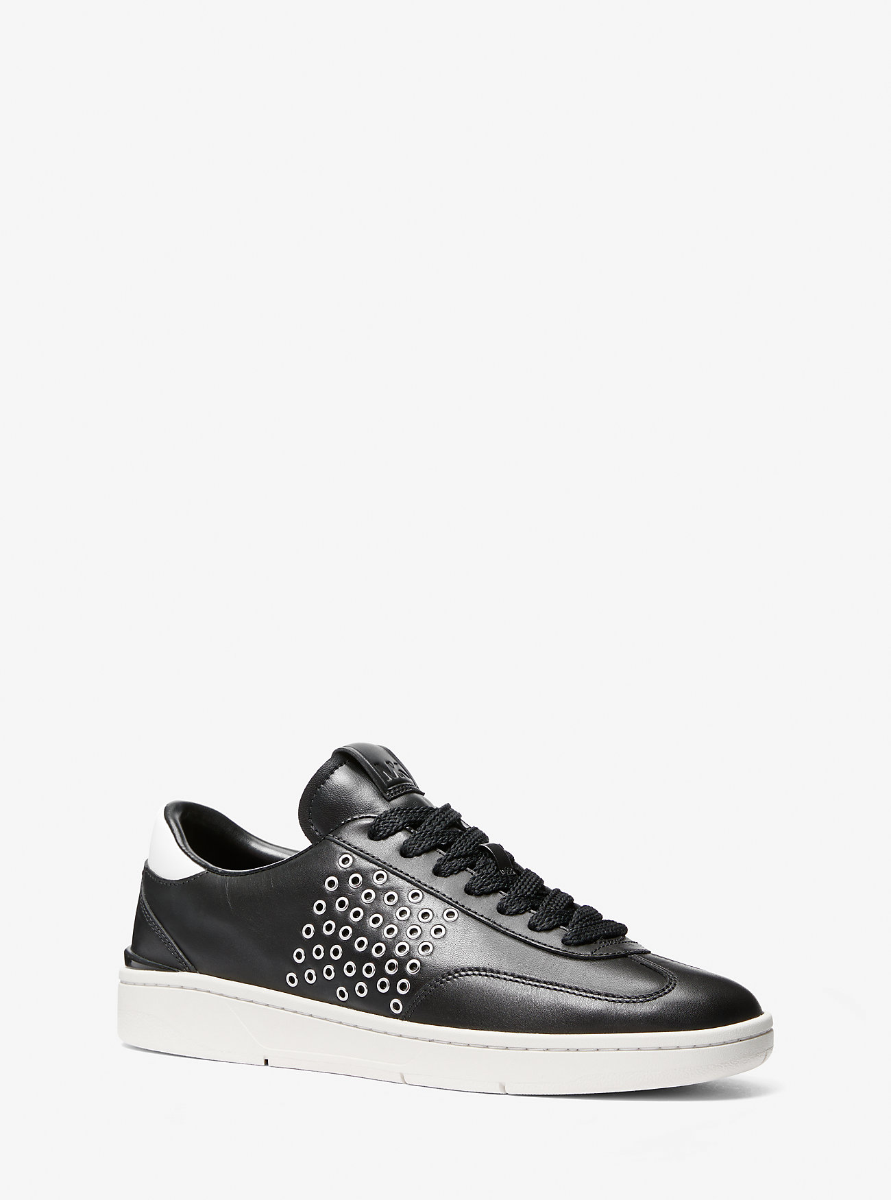 MK Sneaker Wilton Aus Leder Mit Ösen - Schwarz - Michael Kors MK Sneaker Wilton Aus Leder Mit Ösen - Schwarz - Michael Kors von Michael Kors Mens