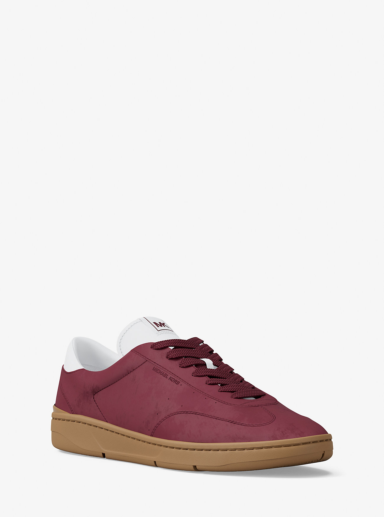 MK Sneaker Wilton Aus Wildleder Mit Schnürung - Lila - Michael Kors von Michael Kors Mens