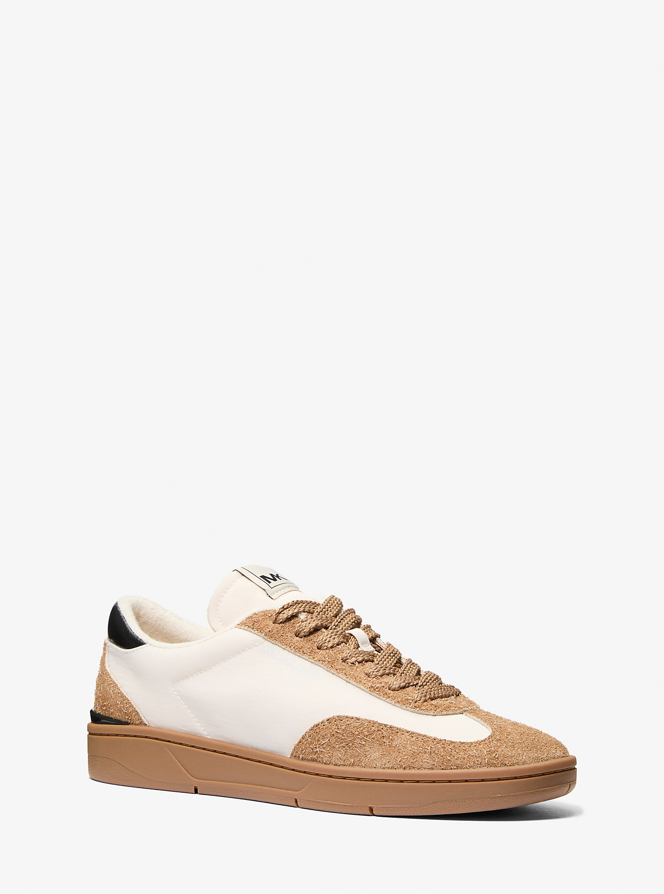 MK Sneaker Wilton Aus Wildleder Und Nylon - Natur - Michael Kors MK Sneaker Wilton Aus Wildleder Und Nylon - Natur - Michael Kors von Michael Kors Mens