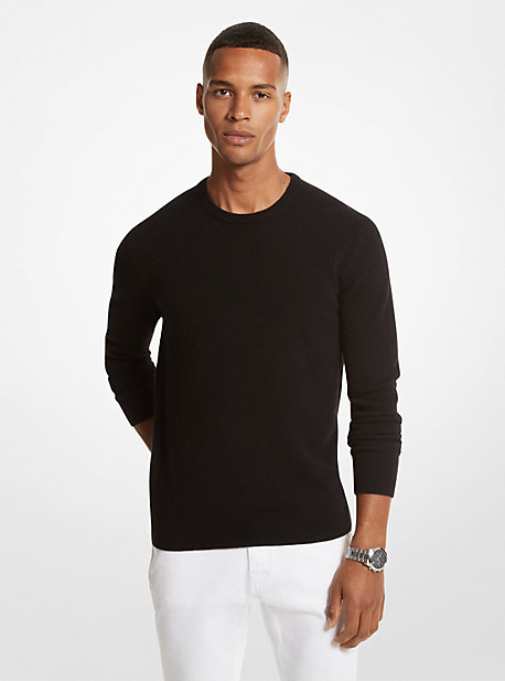 MK Sweater Aus Kaschmir - Schwarz - Michael Kors von Michael Kors Mens