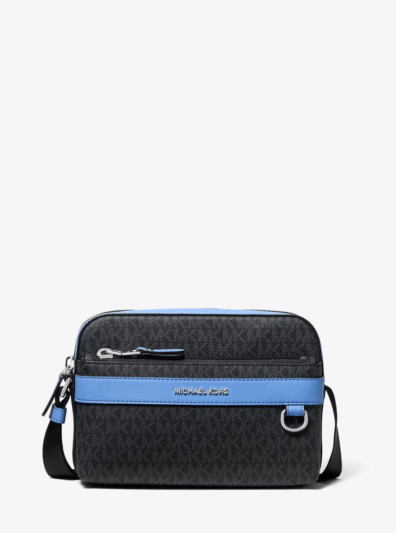 MK Umhängetasche Hudson Im Utility-Stil Mit Signature-Logomuster - Blau - Michael Kors von Michael Kors Mens