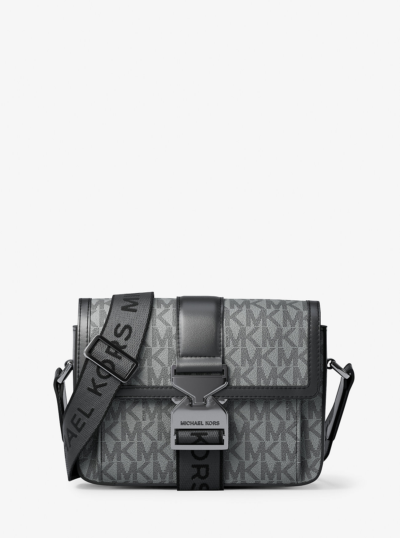 MK Umhängetasche Hudson Mit Signature-Logomuster - Grau - Michael Kors von Michael Kors Mens