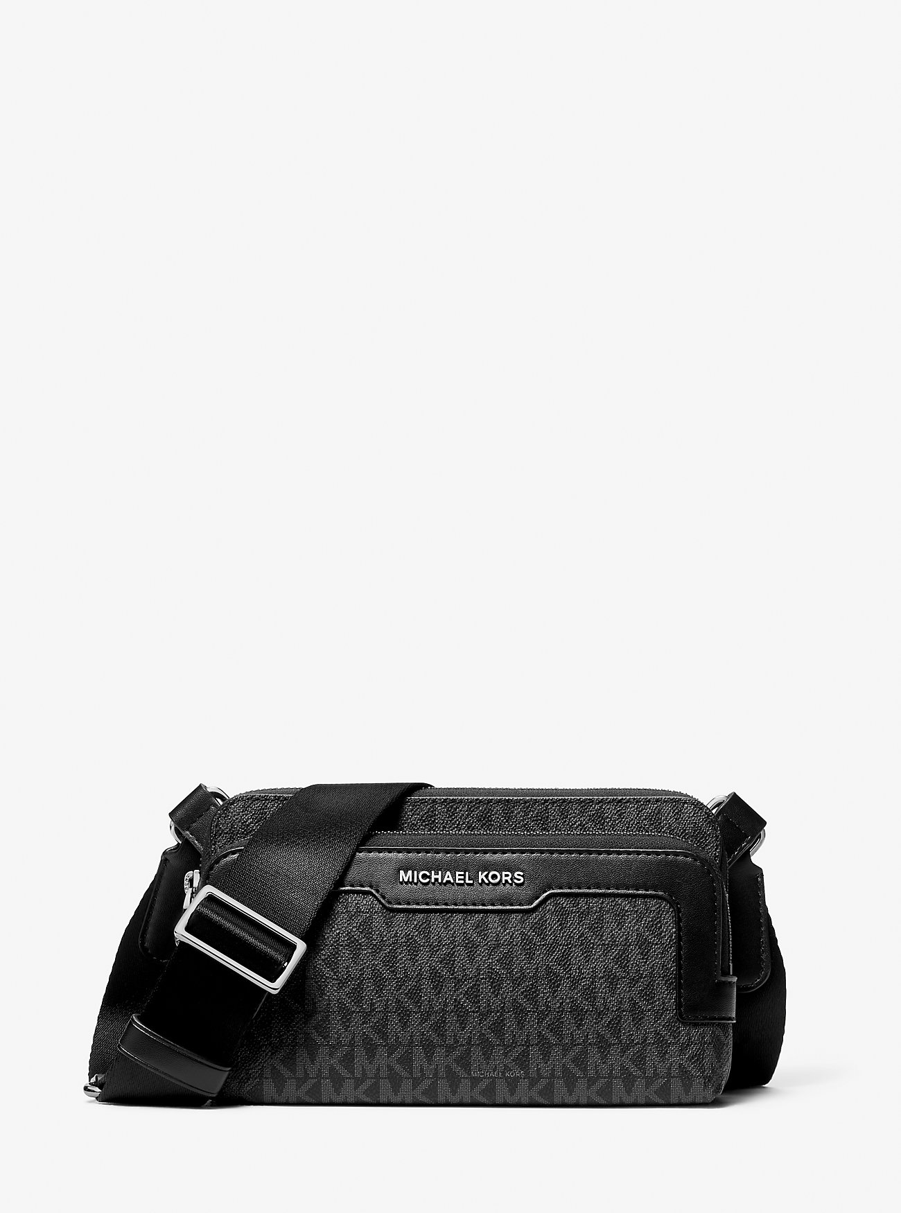 MK Umhängetasche Hudson Mit Signature-Logomuster - Schwarz - Michael Kors MK Umhängetasche Hudson Mit Signature-Logomuster - Schwarz - Michael Kors von Michael Kors Mens