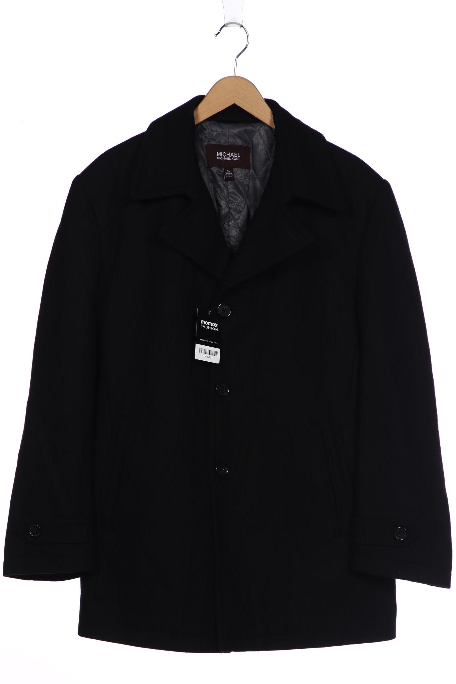 Michael Kors Mens Herren Mantel, schwarz von Michael Kors Mens