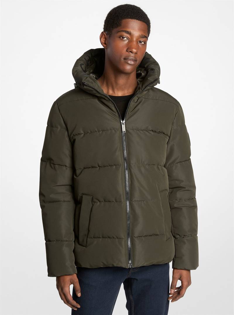 MK Abgesteppter Daunenmantel Alma - Grün - Michael Kors von Michael Kors Outlet