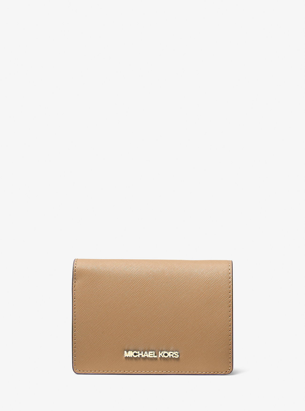 MK Brieftasche Jet Set Medium Aus Saffianleder - Braun - Michael Kors MK Brieftasche Jet Set Medium Aus Saffianleder - Braun - Michael Kors von Michael Kors Outlet
