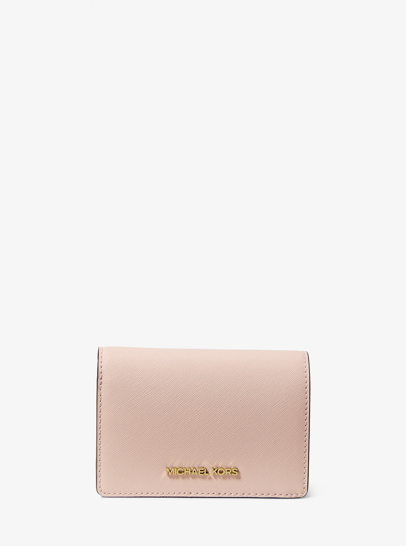 MK Brieftasche Jet Set Medium Aus Saffianleder - Rosa - Michael Kors MK Brieftasche Jet Set Medium Aus Saffianleder - Rosa - Michael Kors von Michael Kors Outlet