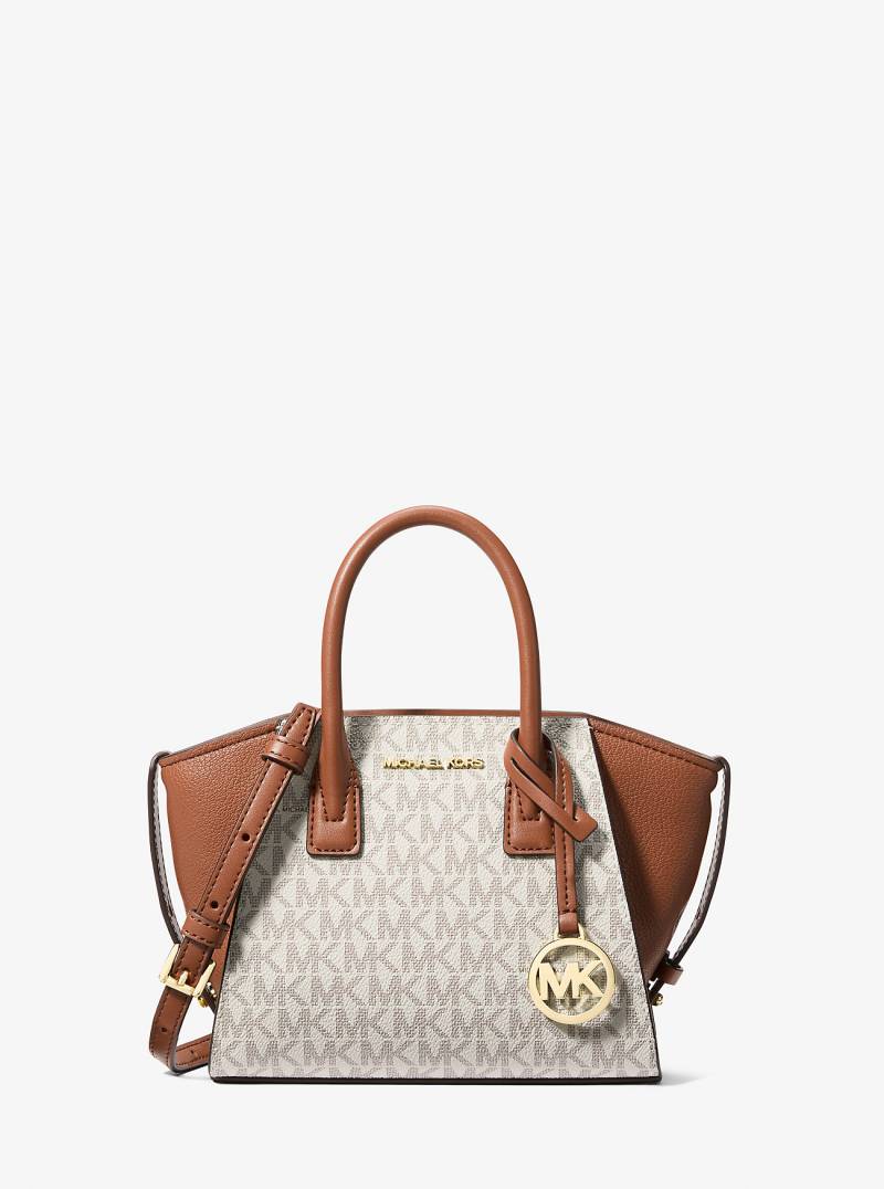 MK Henkeltasche Avril Extra-Small Mit Signature-Logomuster - Natur - Michael Kors von Michael Kors Outlet