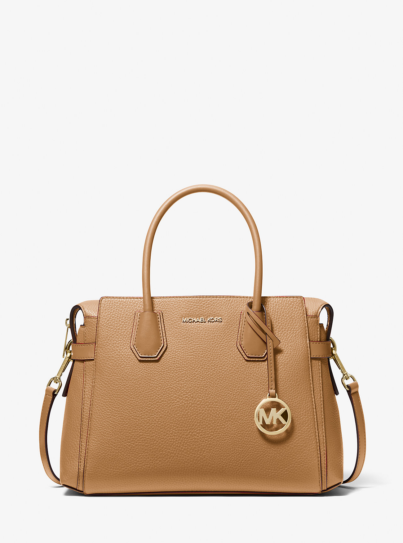 MK Henkeltasche Mercer Medium Mit Zierbändern - Braun - Michael Kors MK Henkeltasche Mercer Medium Mit Zierbändern - Braun - Michael Kors von Michael Kors Outlet