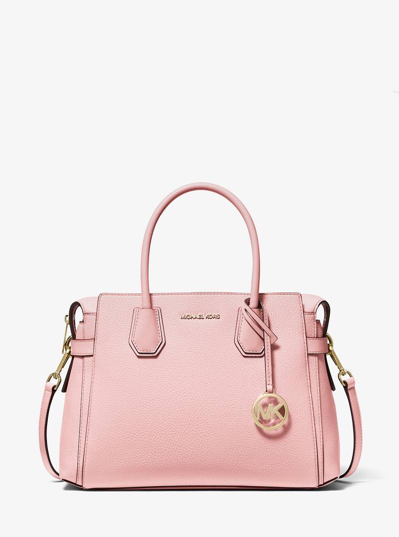 MK Henkeltasche Mercer Medium Mit Zierbändern - Rosa - Michael Kors von Michael Kors Outlet