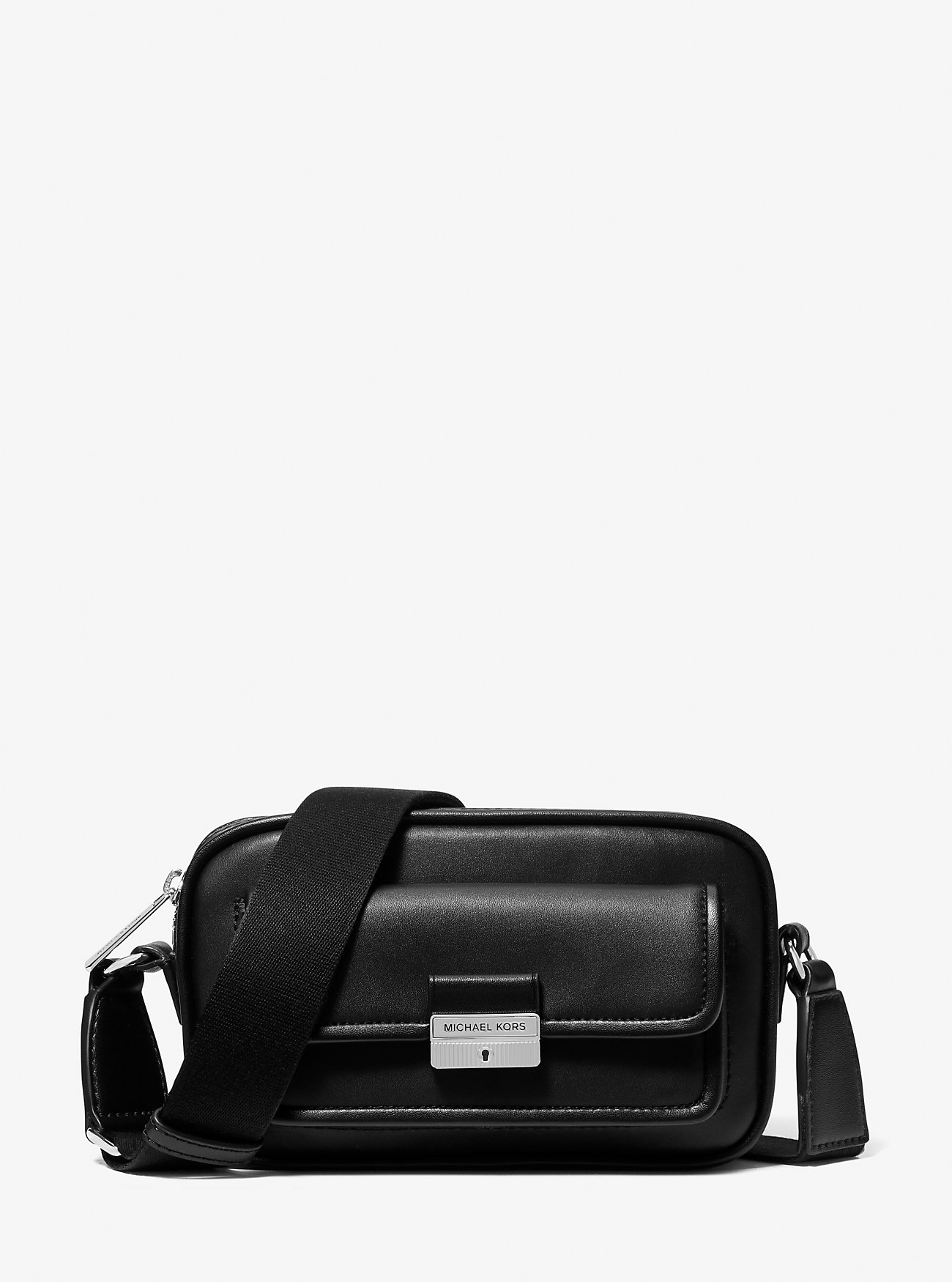 MK Messenger-Tasche Bradshaw Extra-Small Aus Leder - Schwarz - Michael Kors von Michael Kors Outlet