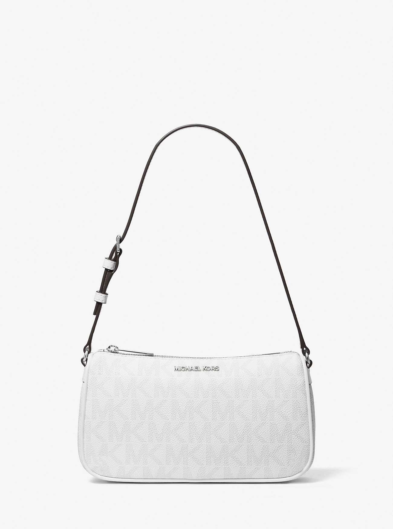 MK Pochette Jet Set Medium Mit Signature-Logomuster - Grau - Michael Kors MK Pochette Jet Set Medium Mit Signature-Logomuster - Grau - Michael Kors von Michael Kors Outlet