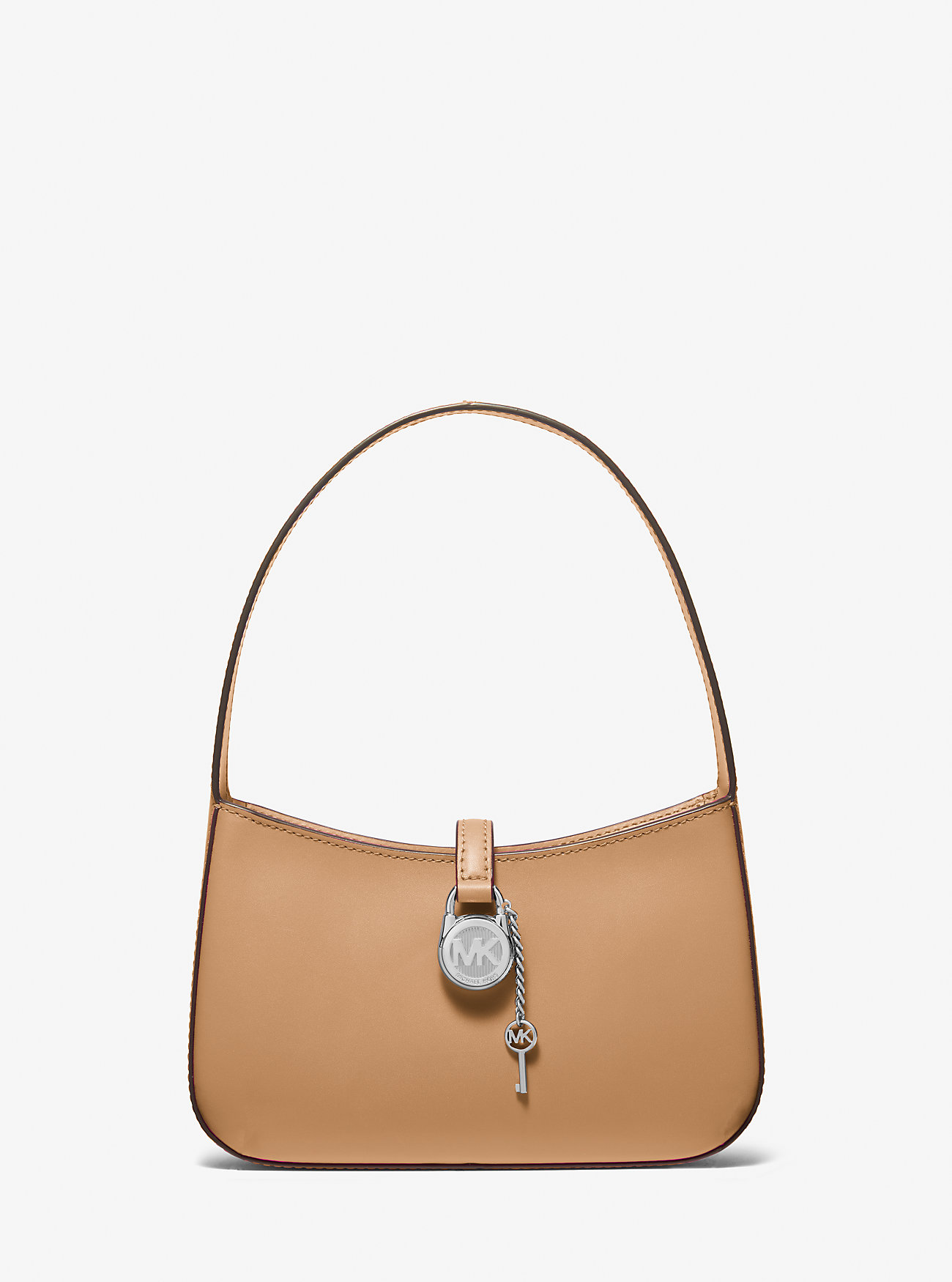 MK Pochette Lyra Small Aus Leder - Braun - Michael Kors von Michael Kors Outlet