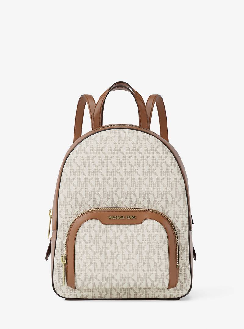 MK Rucksack Jaycee Extra-Small Mit Signature-Logomuster - Natur - Michael Kors von Michael Kors Outlet