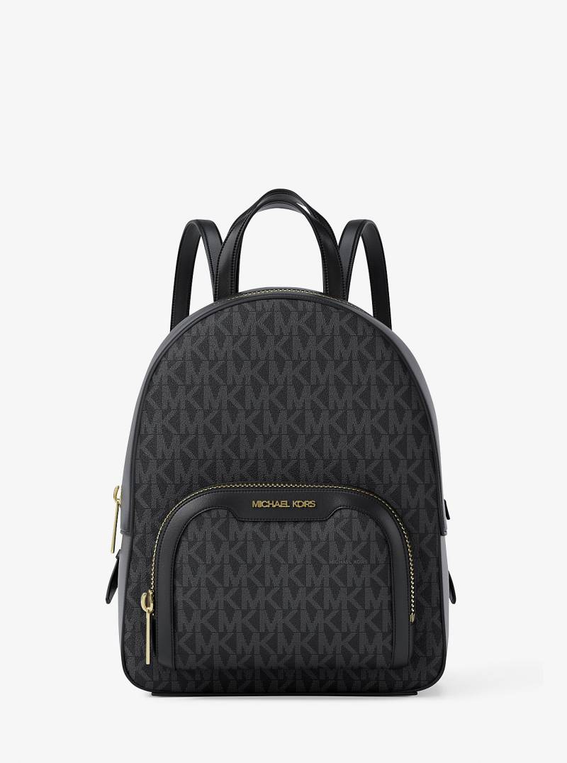 MK Rucksack Jaycee Extra-Small Mit Signature-Logomuster - Schwarz - Michael Kors von Michael Kors Outlet