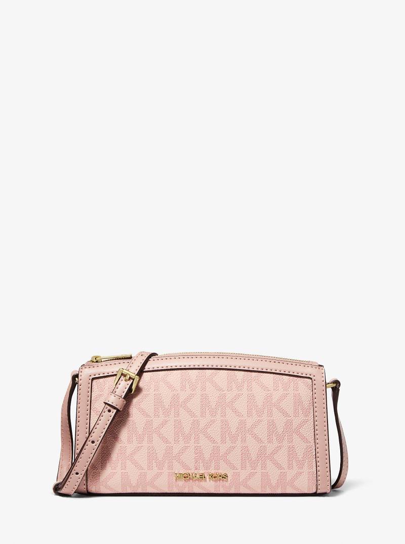 MK Umhängetasche Jet Set Medium Mit Signature-Logomuster - Rosa - Michael Kors von Michael Kors Outlet