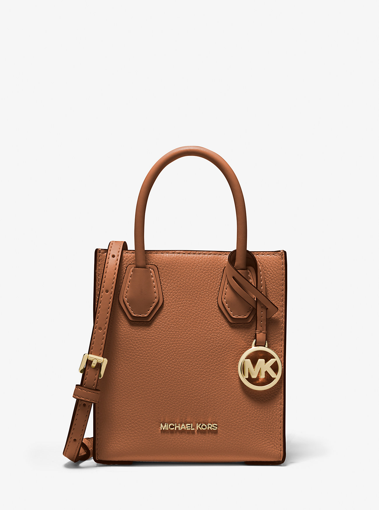 MK Umhängetasche Mercer Extra-Small Aus Gekrispeltem Leder - Braun - Michael Kors MK Umhängetasche Mercer Extra-Small Aus Gekrispeltem Leder - Braun - Michael Kors von Michael Kors Outlet