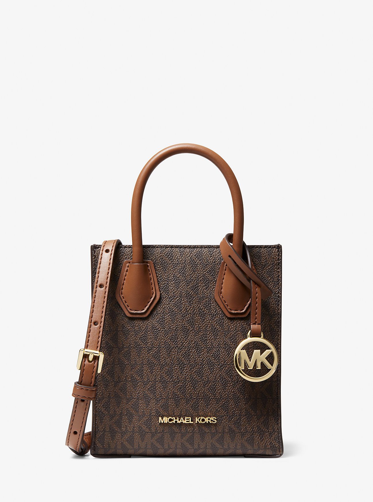 MK Umhängetasche Mercer Extra-Small Aus Logostoff Und Leder - Braun - Michael Kors MK Umhängetasche Mercer Extra-Small Aus Logostoff Und Leder - Braun - Michael Kors von Michael Kors Outlet