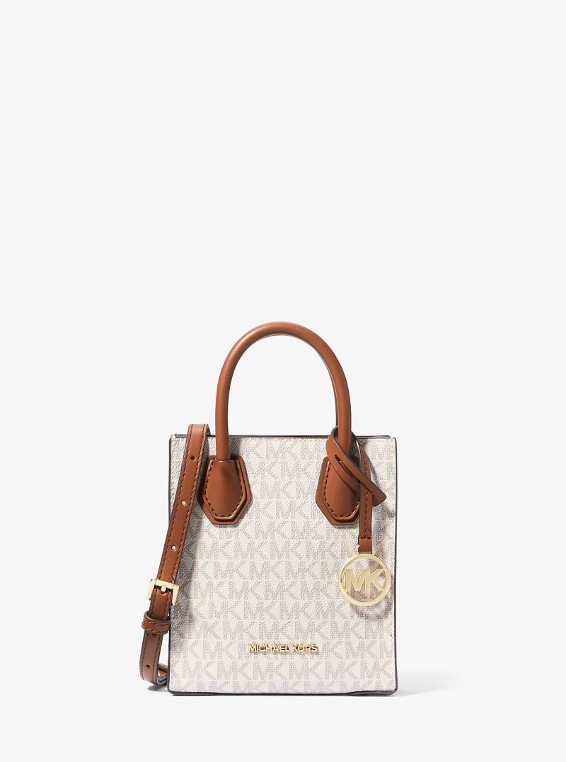 MK Umhängetasche Mercer Extra-Small Aus Logostoff Und Leder - Natur - Michael Kors von Michael Kors Outlet