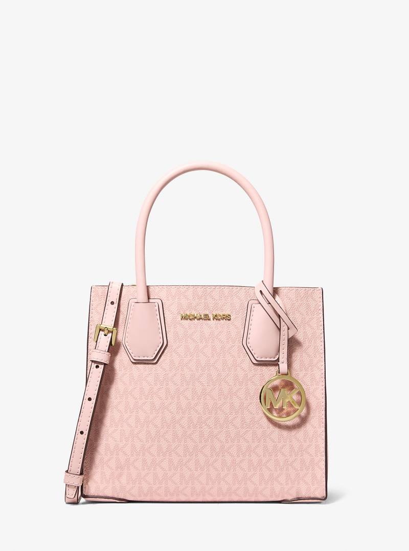 MK Umhängetasche Mercer Medium Mit Signature-Logomuster - Rosa - Michael Kors von Michael Kors Outlet