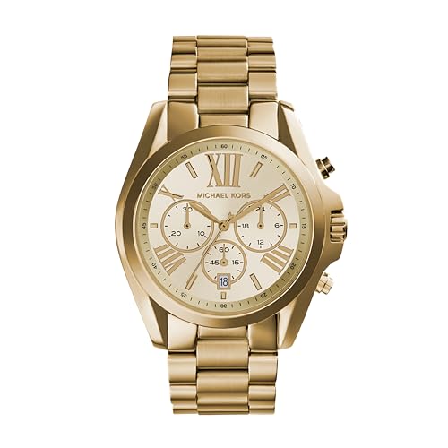 Michael Kors Damen Uhr, Goldfarbe, One Size von Michael Kors