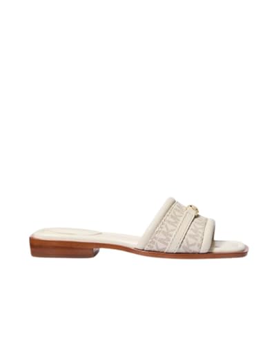 MICHAEL KORS 40S5DNFS1B DANA SLIDE Sandalias Abiertas Mujer Beige von Michael Kors