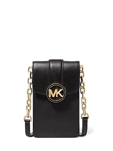 MICHAEL KORS Carmen Small Logo Smartphone Crossbody Bag (Black) von Michael Kors