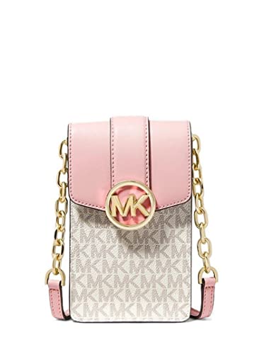 MICHAEL KORS Carmen Small Logo Smartphone Crossbody Bag (Powder Blush Multi) von Michael Kors