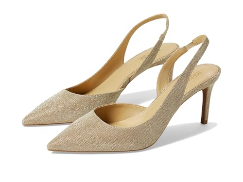 MICHAEL KORS Damen Alina Flex Sling Pump Décolleté, Goldene Schaufeln, 39.5 EU von Michael Kors