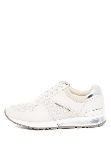 MICHAEL KORS Damen Allie WRAP Trainer Sneaker, Vanille, 42 EU von Michael Kors