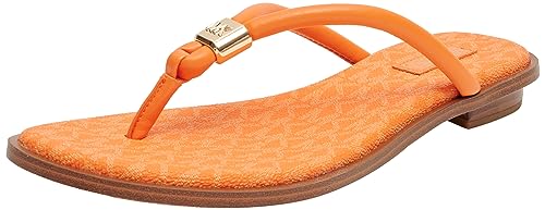 MICHAEL KORS Damen Annie Thong Sandal, Aprikose, 40 EU von Michael Kors