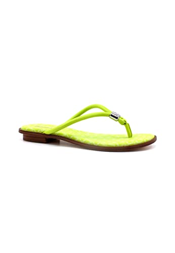 MICHAEL KORS Damen Annie Thong Sandal, BRT Limeade, 40 EU von Michael Kors