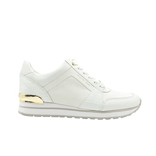 MICHAEL KORS Damen Billie Trainer Sneaker, Optisch weiß, 38 EU von Michael Kors