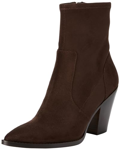 MICHAEL KORS Damen Dover Heeled Bootie Ankle Boots, Chocolate, 40 EU von Michael Kors