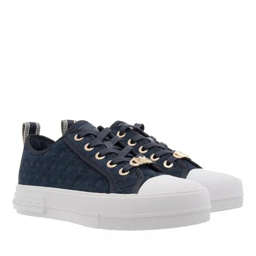 MICHAEL KORS Damen Evy LACE UP Sneaker, Navy, 42 EU von Michael Kors