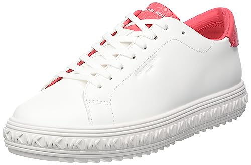 MICHAEL KORS Damen Grove LACE UP Sneaker, Geransium, 45 EU von Michael Kors