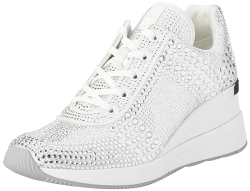 MICHAEL KORS Damen Georgie Crystal Trainer Sneaker, Optic White, 40 EU von Michael Kors