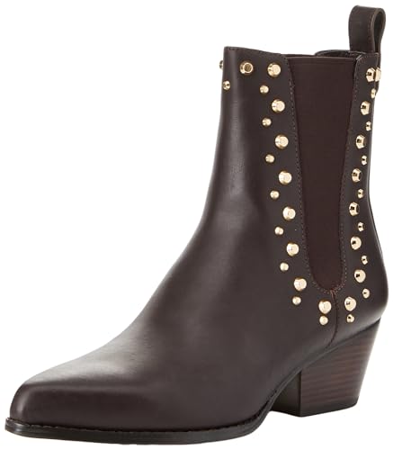 MICHAEL KORS Damen Kinlee Bootie Ankle Boots, Chocolate, 38 EU von Michael Kors