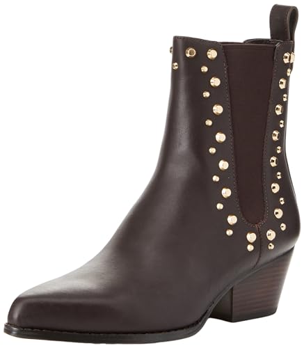Michael Kors Damen Kinlee Bootie Ankle Boots, Chocolate, 40 EU von Michael Kors