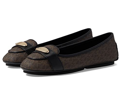 MICHAEL KORS Damen MK Plate MOC Espadrilles, Brown, 43.5 EU von Michael Kors