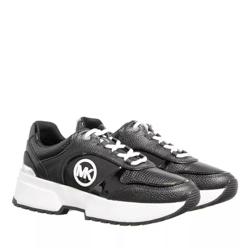 Michael Kors Damen Percy Trainer Sneaker, Schwarz, 40 EU Michael Kors Damen Percy Trainer Sneaker, Schwarz, 40 EU von Michael Kors