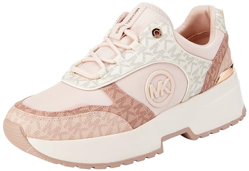 Michael Kors Damen Percy Trainer Sneaker, Soft PINK Multi, 40 EU von Michael Kors