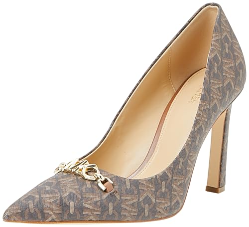 MICHAEL KORS Damen Tiffanie Pump Heeled Shoes, BRN Luggage, 36.5 EU von Michael Kors