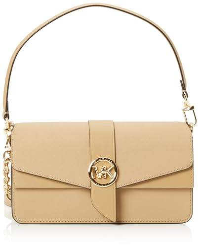 Michael Kors Women Md Conv Shldr Bag, Camel von Michael Kors