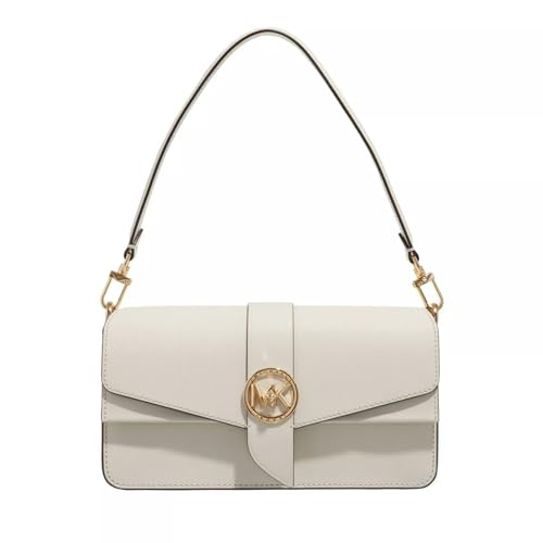 Michael Kors Women Md Conv Shldr Bag, Lt Cream von Michael Kors