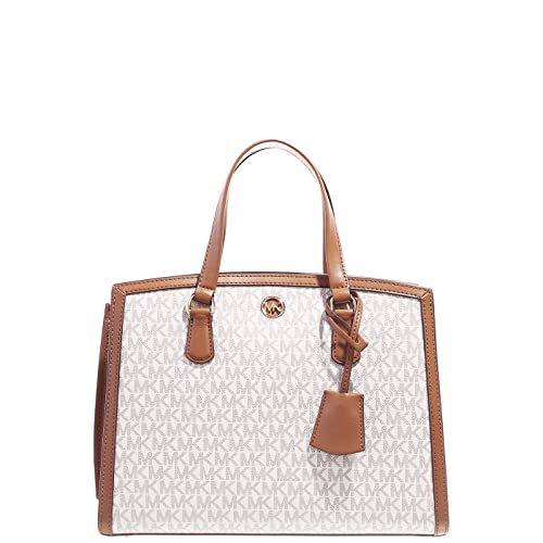 MICHAEL KORS Women MD Satchel Bag, Vanilla/ACRN von Michael Kors