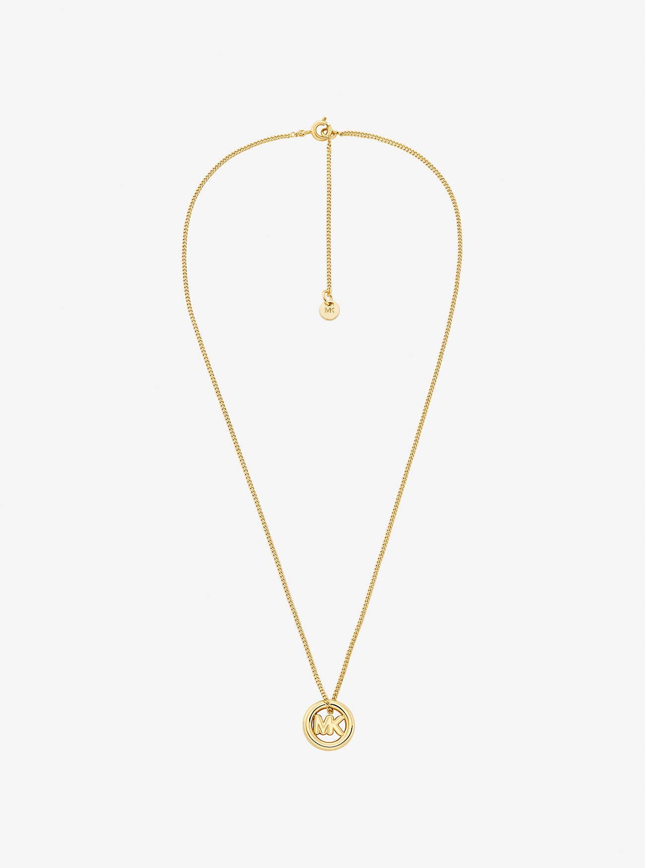 MK Halskette Mit Logo-Anhänger - Goldton - Michael Kors von Michael Kors